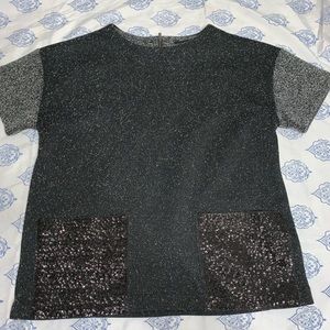 Banana Republic Color Block Top